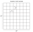 Copper Embossed Pattern - Square Grid