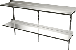 Stainless Steel Shelving - Adjustable 