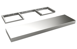 Stainless Steel Shelving - Adjustable, Fixed, Floating Shelves