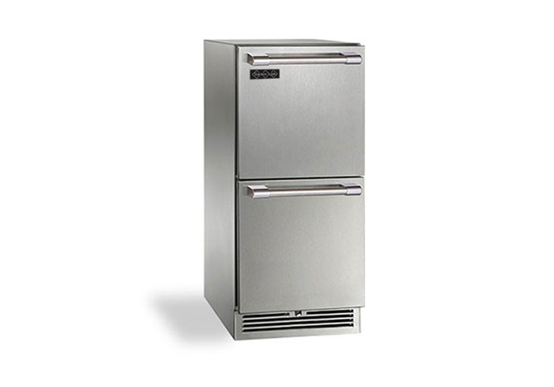 15 Inch Refrigerator w/Drawers