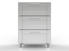 3 Third Drawers Cabinet